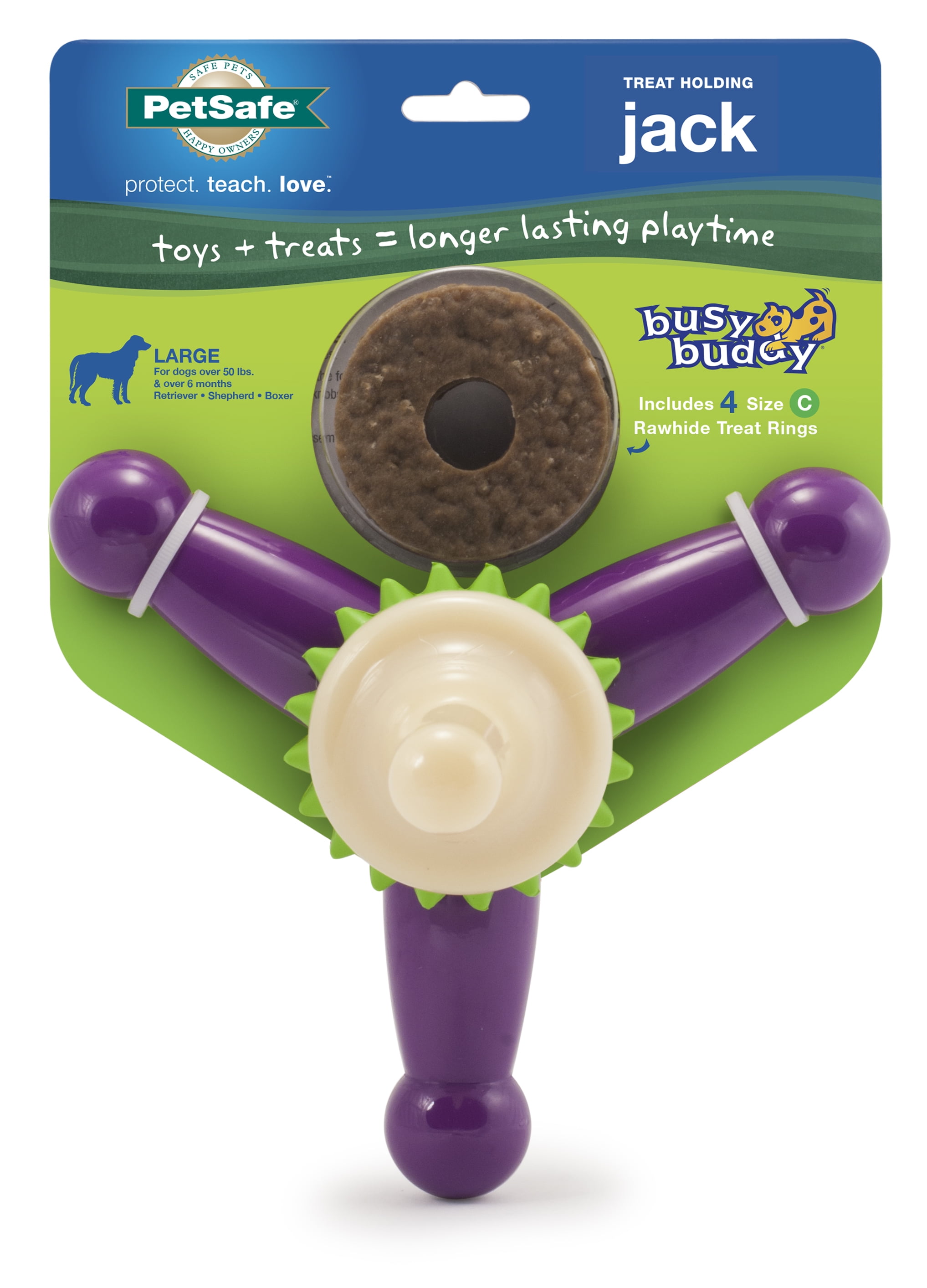 Petsafe Premier Busy Buddy Jack Pet Toy, Large