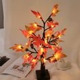 thumbnail image 6 of Leodye LED Fall Tree Lighted Maple Tree,Timer Battery Operate Fall Decor Lights for Indoor Outdoor Holiday Autumn Harvest Xmas Party Home Decor, 6 of 8