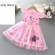 thumbnail image 1 of Ropa de verano para niños, Vestidos bonitos coreanos para niñas pequeñas, disfraz de fiesta de princesa Elsa Anna de Frozen, Vestidos, trajes con pajarita, ropa Tan Jianjun unisex, 1 of 2