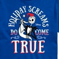 thumbnail image 3 of The Nightmare Before Christmas - Holiday Screams Come True - Men's Short Sleeve Graphic T-Shirt, 3 of 5