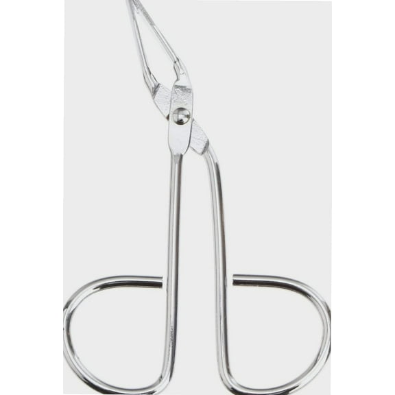 Eyelash Tweezers Eyebrow Tweezers Scissor Shaped Stainless Steel Slant Tip Eyebrow Straight Tip Clip Hairgripping Eyebrow Beauty Tools for Women and Men (Silver) Nose Hair Trimmer