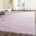 thumbnail image 2 of Safavieh Rag 2'3" X 5' Hand Woven Cotton Rug in Light Pink, 2 of 3