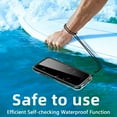 thumbnail image 4 of KOMI Waterproof Phone Case,Universal Self-Check Function Underwater Pouch Dry Bag Beach Travel Essentials Tech Gadgets Floating Shower Snorkeling for iPhone 15 14 13 12 X/XS/Se/Mini for 6.1", 4 of 5