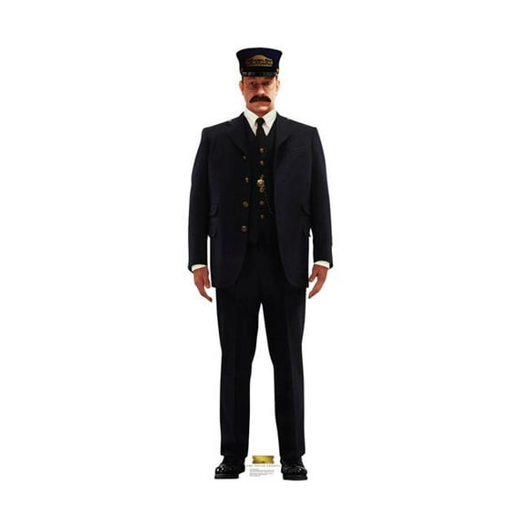 72 x 24 in. Conductor - The Polar Express Cardboard Standup