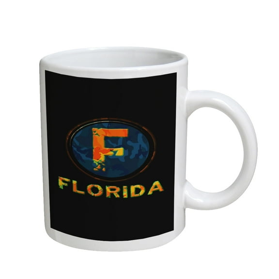 KuzmarK Coffee Cup Mug 11 Ounce -  Florida Camouflage