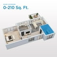 thumbnail image 4 of Danby Air Purifier up to 210 sq. ft. in White, 4 of 13