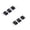 Black, variant on Ljudmp 24Pcs Mini Hair Claw Clips, Solid Color Bow-knot Grasping Clip Small Hair Clips for Women, Fine Hair Plastic Multifunction Clamp Clips Hair Accessories Gifts for Everyday Party Black