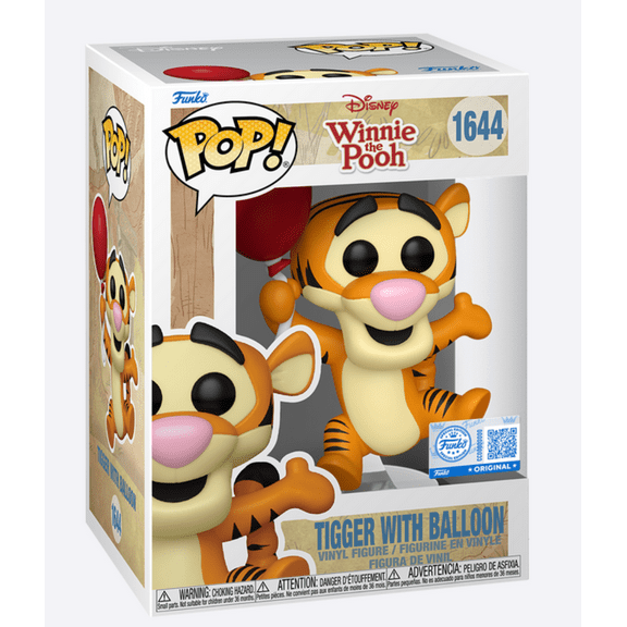 Disney Parks Funko Pop! Winnie Pooh Tigger with Balloon Vinyl Figure New w Box