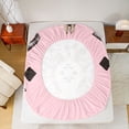 thumbnail image 5 of Castle Fairy Western Bull Skull Queen Sheet Sets for Kids Teens,Bohemian Aztec Bed Set, 5 of 7