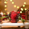 thumbnail image 1 of Reusable Velvet Santa Drawstring Candy Wrapping Paper for Holiday Party Packaging and Decorating, 1 of 6