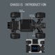 thumbnail image 2 of 1/20 2.4GHz 4CH 2WD Monster Truck All Terrain RC Car para niños (Cyan 2 Battery) Likrtyny Para estrenar, 2 of 9