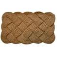 thumbnail image 4 of Imports Décor Natural Rope Jute Rug, 18" x 30" – Durable Eco-Friendly Entryway & Accent Rug, 4 of 7