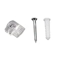 thumbnail image 3 of IFANLANDOR 24Set Glass Mirror Holder Clips for Wall Mounting and Wardrobe Mirror, 3 of 7