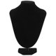 thumbnail image 2 of Black Necklace Display Stand for Jewelry Organizer and Photo Prop Plastic Fabric 10.2x6.3x14.2 Inches, 2 of 4