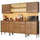 thumbnail image 1 of Cocina Integral Completa 233cm Emilly Fire Madesa 03 - Marrón, 1 of 9
