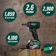 thumbnail image 2 of Metabo Hpt 36V Multivolt Triple Hammer Impact Kit, 2 of 7