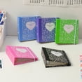 thumbnail image 1 of 3 Inches Photo Album Inserted Type Loose-leaf Design Waterproof Dustproof Mini Photo Book for School, 1 of 7