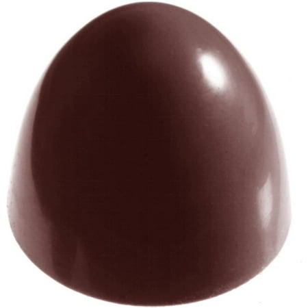 

Chocolate World 1292 Same Cavity Size as 2280 Polycarbonate Candy Mold with 21 Tapered-Dome Cavities Each 35mm Diameter x 30mm High