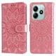 thumbnail image 2 of Funda tipo cartera GANGXUN para Xiaomi Redmi Note 14 5G , diseño girasol, cuero PU, soporte, cierre magnético, tarjetero, 2 of 5