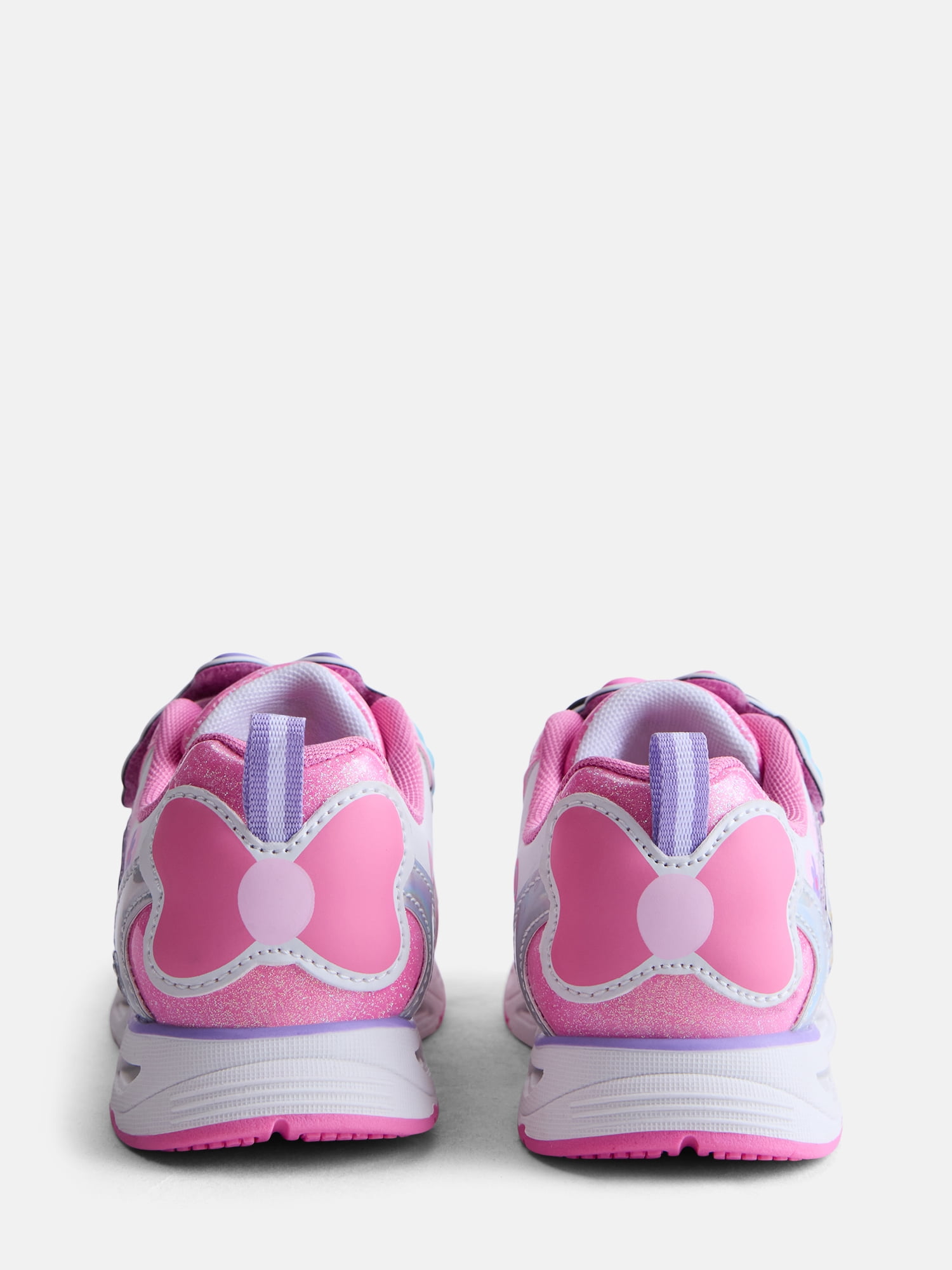 Disney Minnie Mouse and Daisy Duck Toddler Girls Athletic Light Up Sneakers