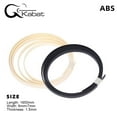 thumbnail image 4 of Bande de Fixation pour Luthier 1650mm X 6mm Abs Plastic, 4 of 7
