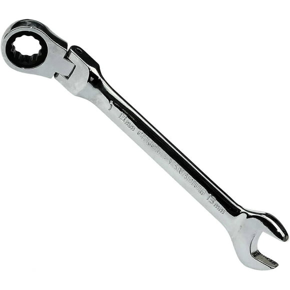13mm Open End/Classic Combination Open End Wrench - to 13mm Flex/Flexible Head Ratchet Wrench 12 Point Ring/Eye