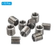 thumbnail image 3 of Unique Bargains Adaptateurs de Filetage Manchon Écrou Réducteur M8x1.25 Mâle à M6x1.0 Femelle pour Réparer Écrou Vis Réducteur 8mm 10 Pcs, 3 of 5