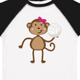 thumbnail image 4 of Inktastic Cute Volleyball Girl Monkey Girls Toddler T-Shirt, 4 of 5