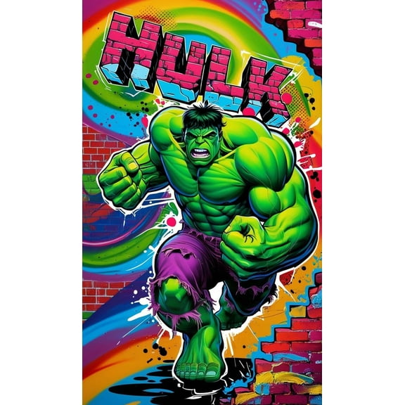 Hulk Diamonds Painting Kits for Adults, Hulk Diamonds Painting, Diamond Art Craft Full Drill Home Wall Decor 12x16 Inch