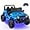 Blue, variant on INFANS 12V Ride on Truck Car with Parents Remote Control, 3 Speeds, Bluetooth Music Radio, LED Lights, Soft Start, Electric Vehicles for Boys Girls Kids Toddler