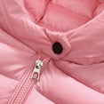 thumbnail image 6 of GYRATEDREAM Kids Hooded Padded Coat Boys Girls Long Down Jacket Windproof Warm Puffer Coat 3-10T, 6 of 12