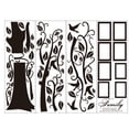 thumbnail image 1 of DIY Large Family Tree Wall Decal, Black Photo Frame Tree Sticker Mural for Home Decor, 1 of 7