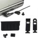 thumbnail image 2 of juego de cubierta de goma antipolvo y a prueba de suciedad, tapa de enchufe para auriculares, protector de base de carga, compatible con NEW 3DS 3DSLL/XL 3DS 2DS, 2 of 5