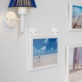 thumbnail image 4 of HEALEEP 4Pcs General Users Picture Hooks Hardware Picture Frame Hook Aluminum Silver Home Decor, 4 of 8