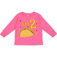 thumbnail image 3 of Inktastic I'm Two Taco Birthday Party Boys or Girls Long Sleeve Toddler T-Shirt, 3 of 5