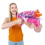 XSHOT Water Fast-Fill Skins Unicorn Splash (500ml 33ft) Hyperload Water Blaster by ZURU, Outdoor Summer Toy, for Kids, Teens & Adults Ages 5+