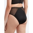 thumbnail image 2 of Women's Pour Moi 20115 Gigi High Leg Brief Panty (Black/Rose Gold XL), 2 of 2