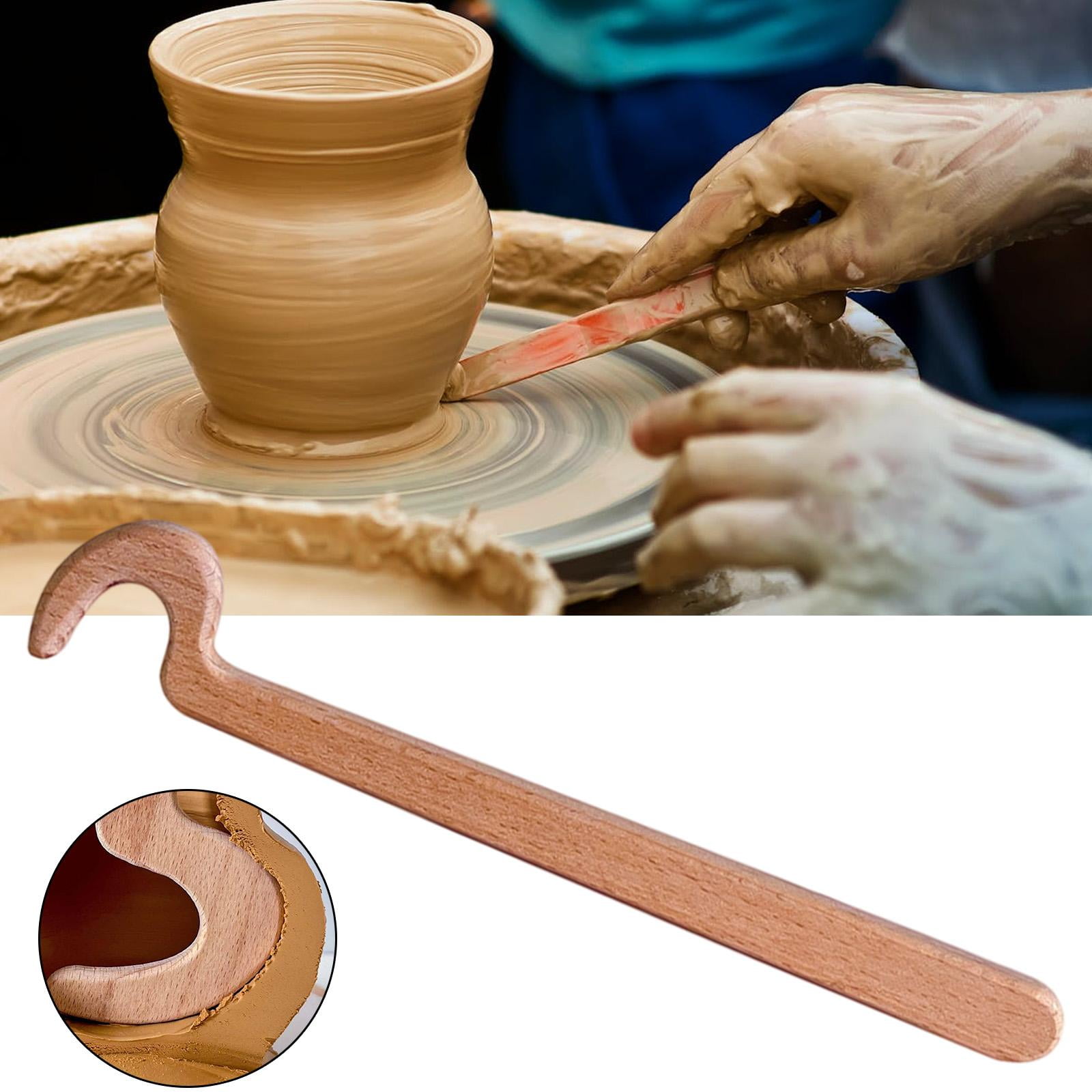Pottery Quick Shaping Stick Clay Modeling Aid Sturdy Wood Material for DIY Artists Ceramic Workshops