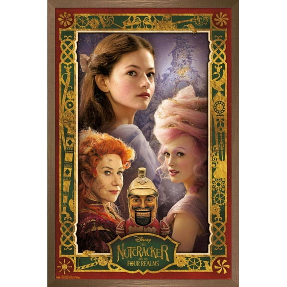 Disney The Nutcracker - Group Wall Poster, 14.725" x 22.375", Framed