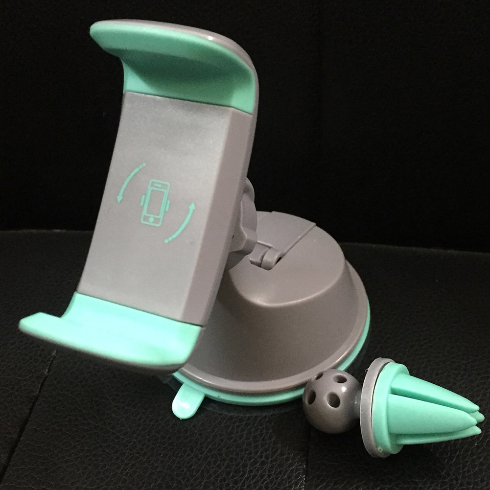 Car Phone Holder For Mobile Phone Universal Air Vent + Dashboard