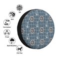 thumbnail image 5 of Spare Tire Cover, anchor rudder net vintage Wheel Cover Tire Covers for Trailers Car Truck Camper Universal Tire Covering Fits Diameter 14 inch, 5 of 7