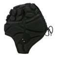 thumbnail image 1 of Rugby Headguard, Football Padded Helmet Comfortable Wearing Rugby Protective Helmet EVA Sponge Padded  Protector Breathable Soccer Padded Helmet for Skating Skiing, 1 of 7