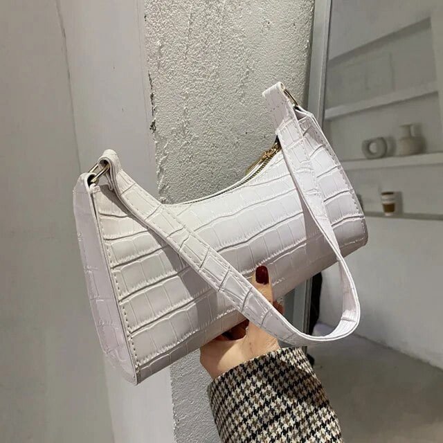 LHSHID Women's Tote Shoulder Bag Fashion Exquisite Shopping Bag Retro Casual Female Leather Solid Color Chain Handbag for Women 2022