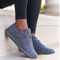 thumbnail image 2 of Merinos Women's Lace Up Dark Grey with Dark Grey Sole - Size 7 - Wide, 2 of 5