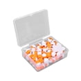 thumbnail image 3 of Hair Braid Beads, Hair Cuffs Large Hole Adjustable Multipurpose With Hair Wearer Storage Box For Jewelry Bracelets Making For Hair Braids Orange,Red,Green,Rose Red,Color Mixed, 3 of 8