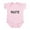 Petal Pink, variant on CafePress - Copy Paste Adult Baby Infant Bodysuit - Baby Light Bodysuit, Size Newborn - 24 Months