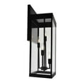 thumbnail image 3 of CWI Lighting Windsor 4 Light Modern Black Metal Outdoor Wall Light, 3 of 6