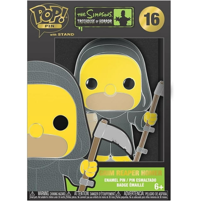 Funko Pop! Pin: The Simpsons Treehouse of Horror - Grim Reaper Homer #16 Funko 1