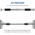 thumbnail image 3 of Adjustable Pull up Bar Wall Horizontal Bar Chin up Fitness Door Wall Indoor Equipment, Max Heavy Duty 400lbs, 3 of 8
