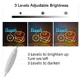 thumbnail image 4 of Letrero De Neón Bagels Luz LED Regulable Alimentada Por USB Para Restaurante, Tienda De Pan, Comida Rápida, Cocina, Decoración De Pared 39cmx29cm, 4 of 7